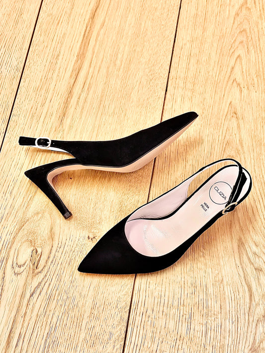 LINDA BLACK SUEDE