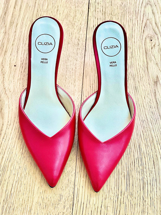 VIKY LEATHER RED