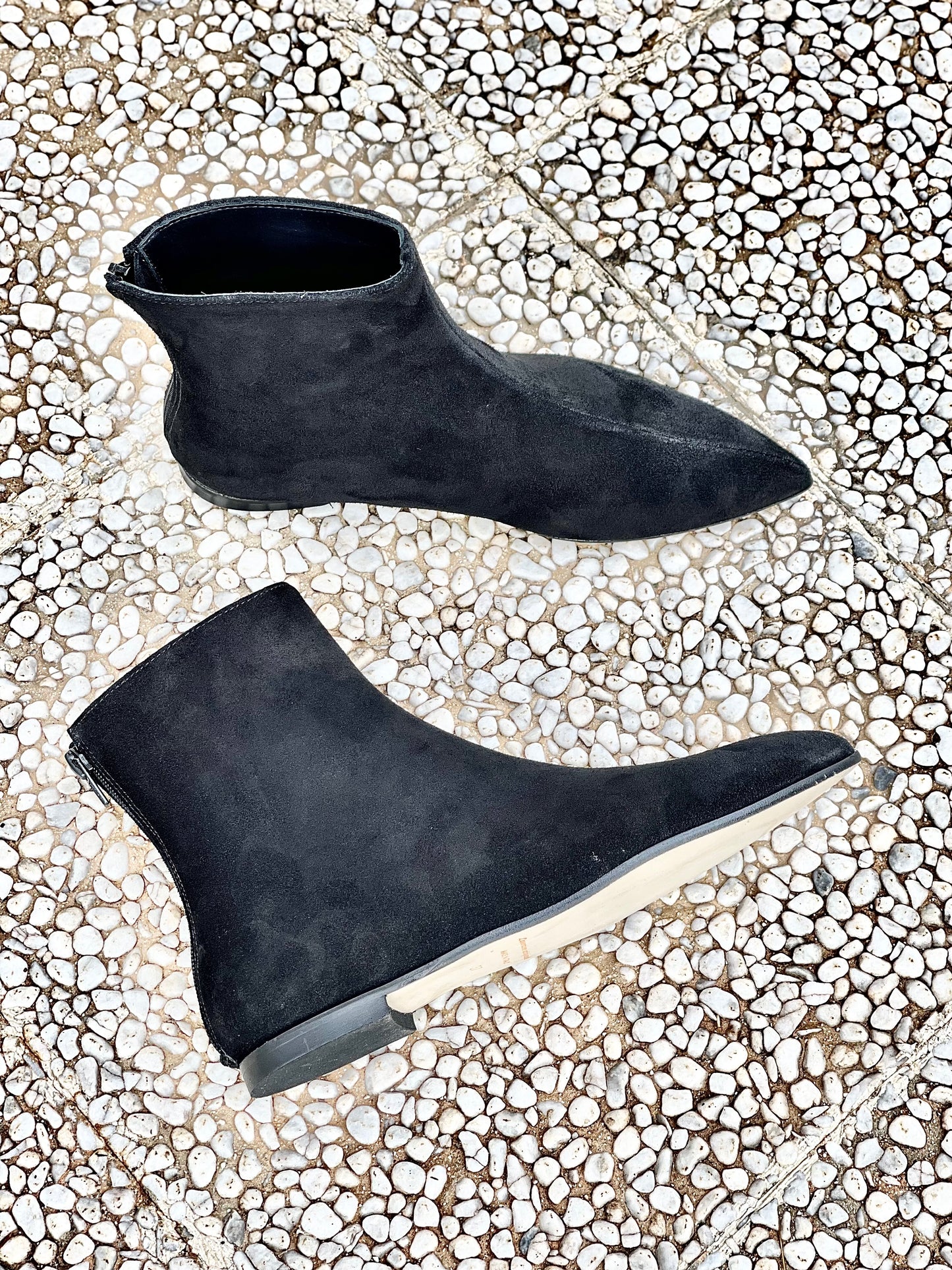 SINDEL BLACK SUEDE