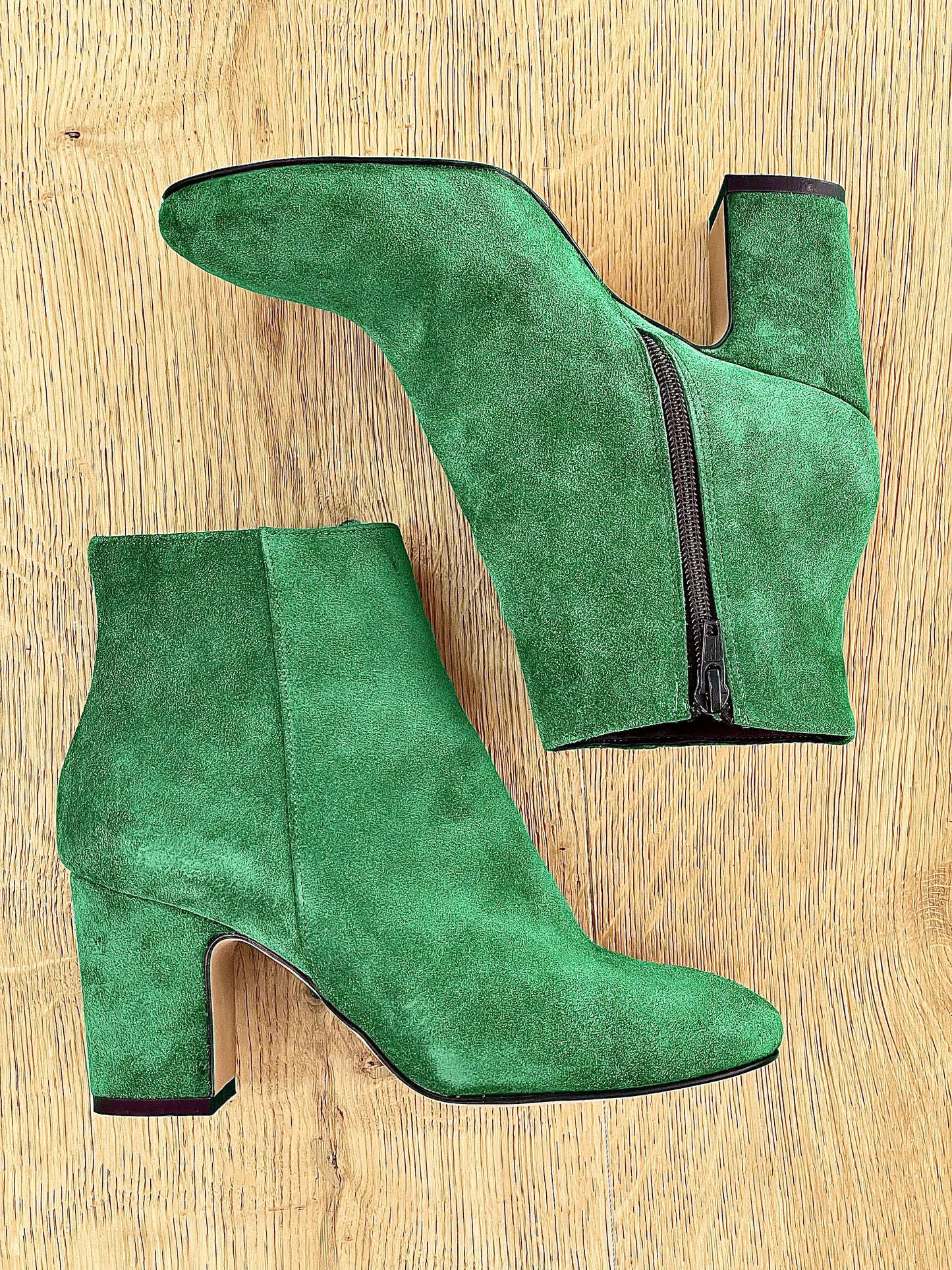 GREEN SUEDE ROME