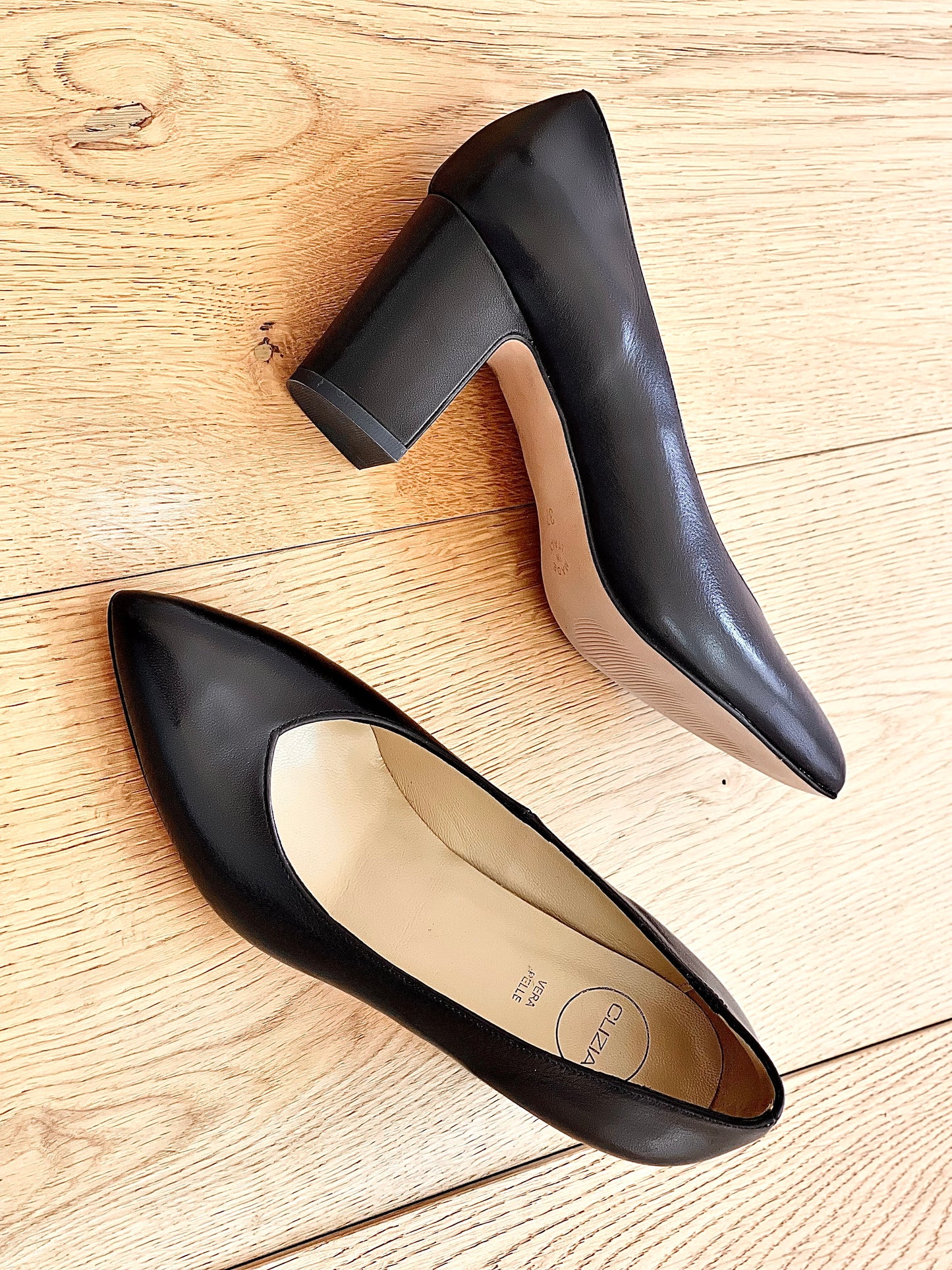 CONSUELO LEATHER BLACK