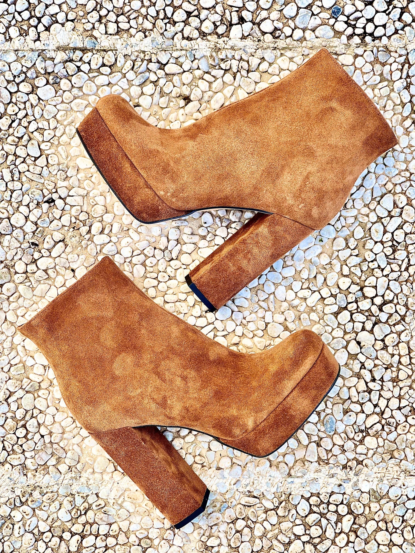 DETROIT SUEDE COGNAC