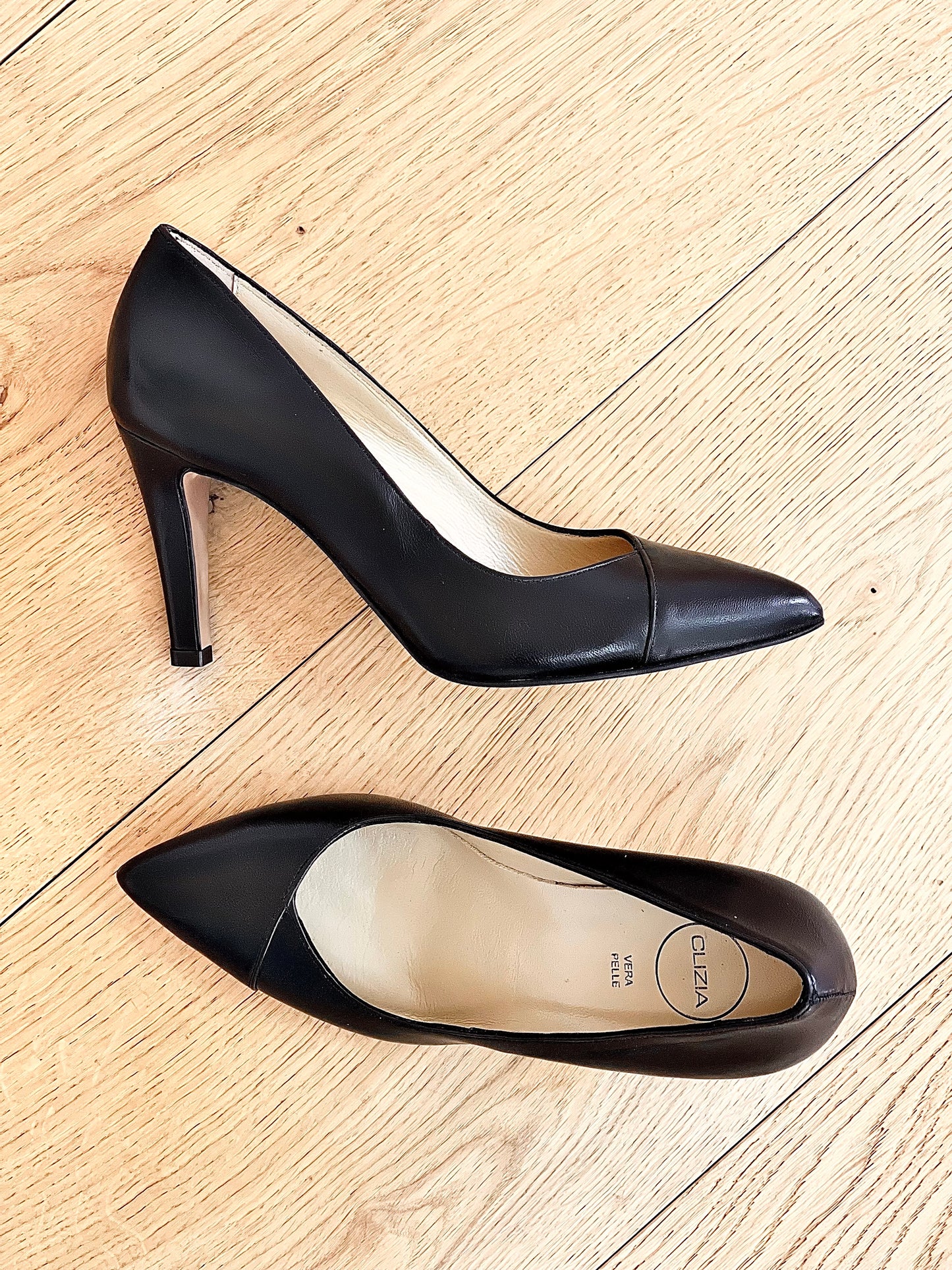 MILENA LEATHER BLACK