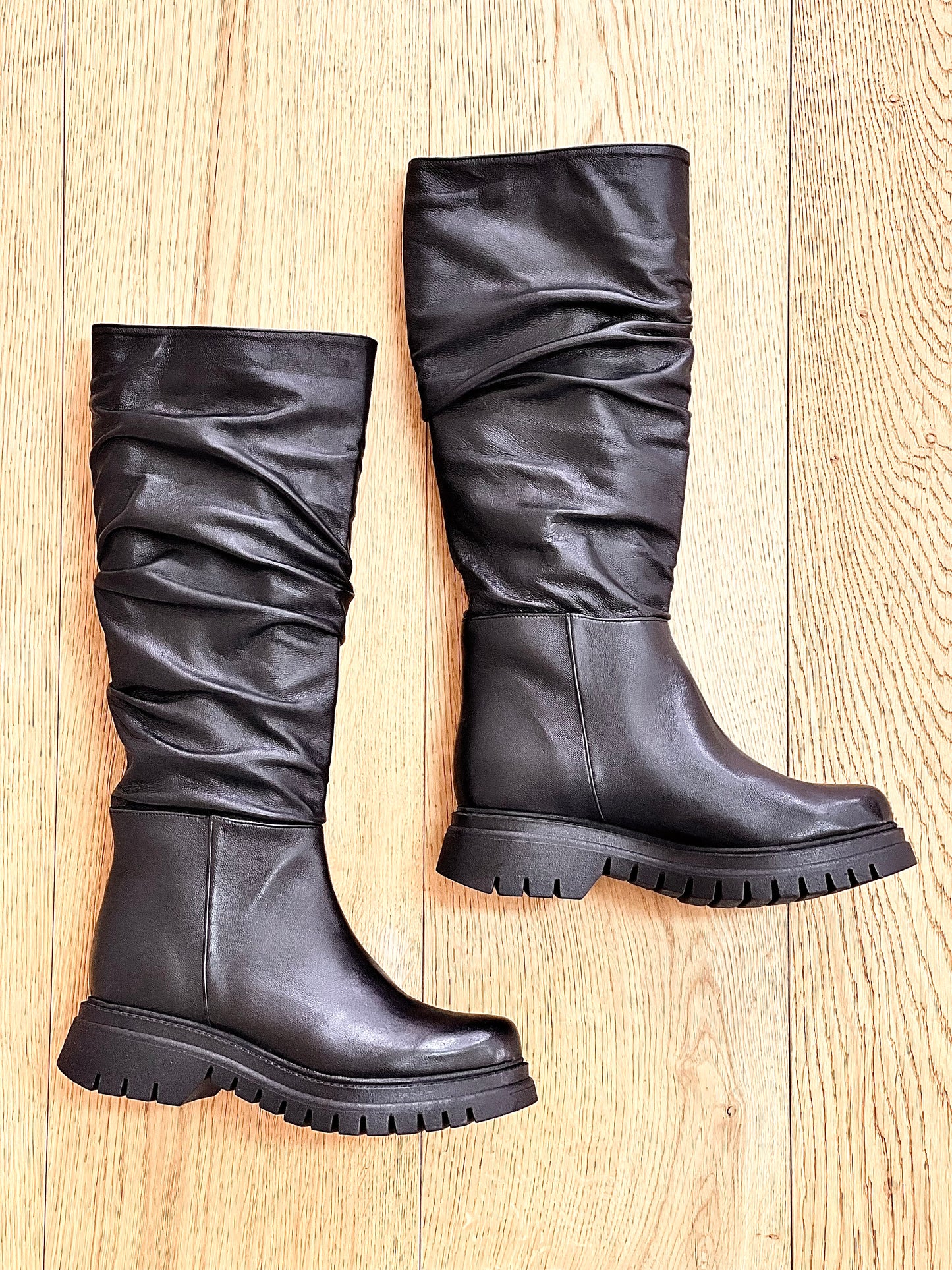 MORGAN LEATHER BLACK