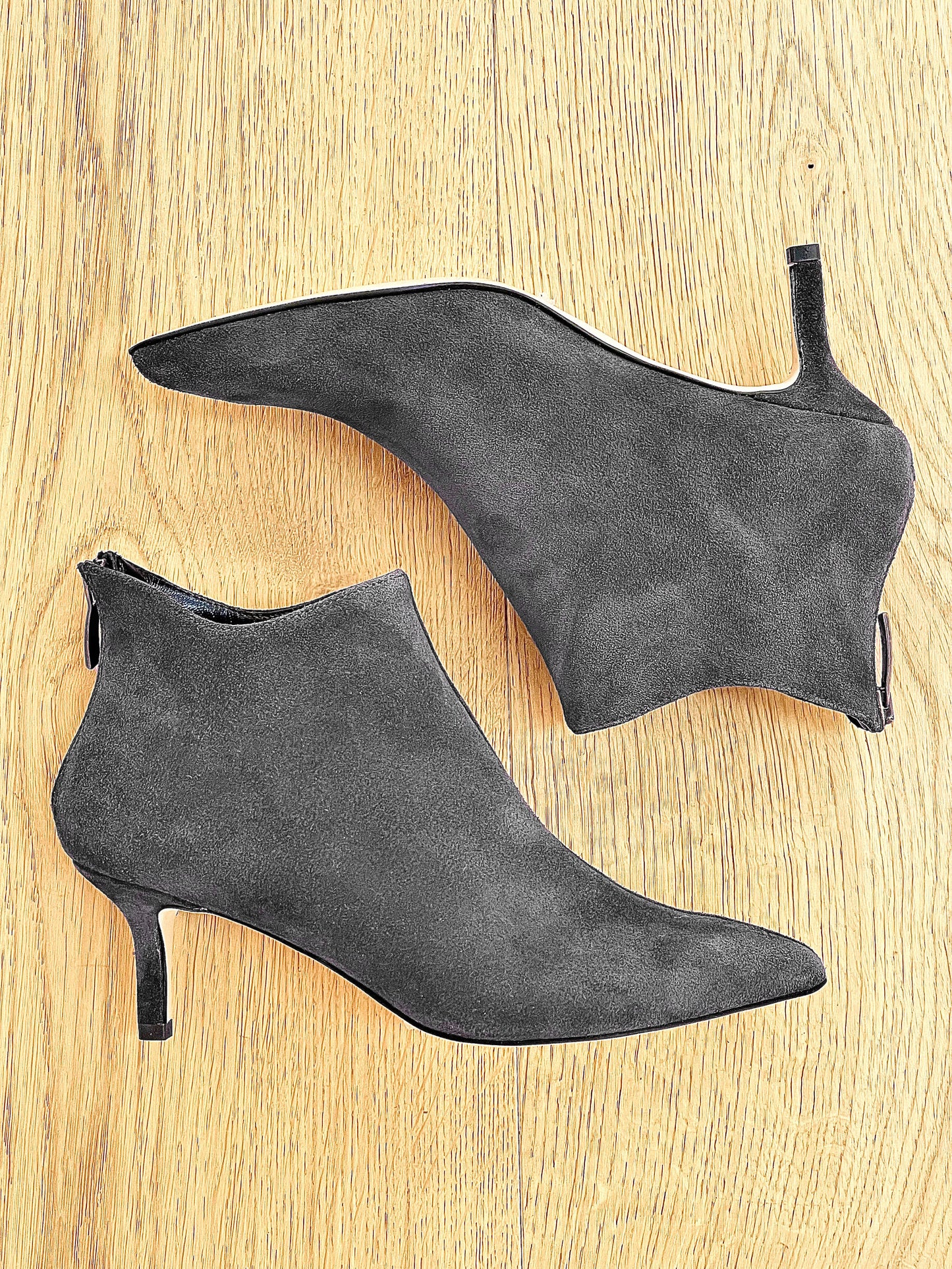 GHITA GRAY SUEDE