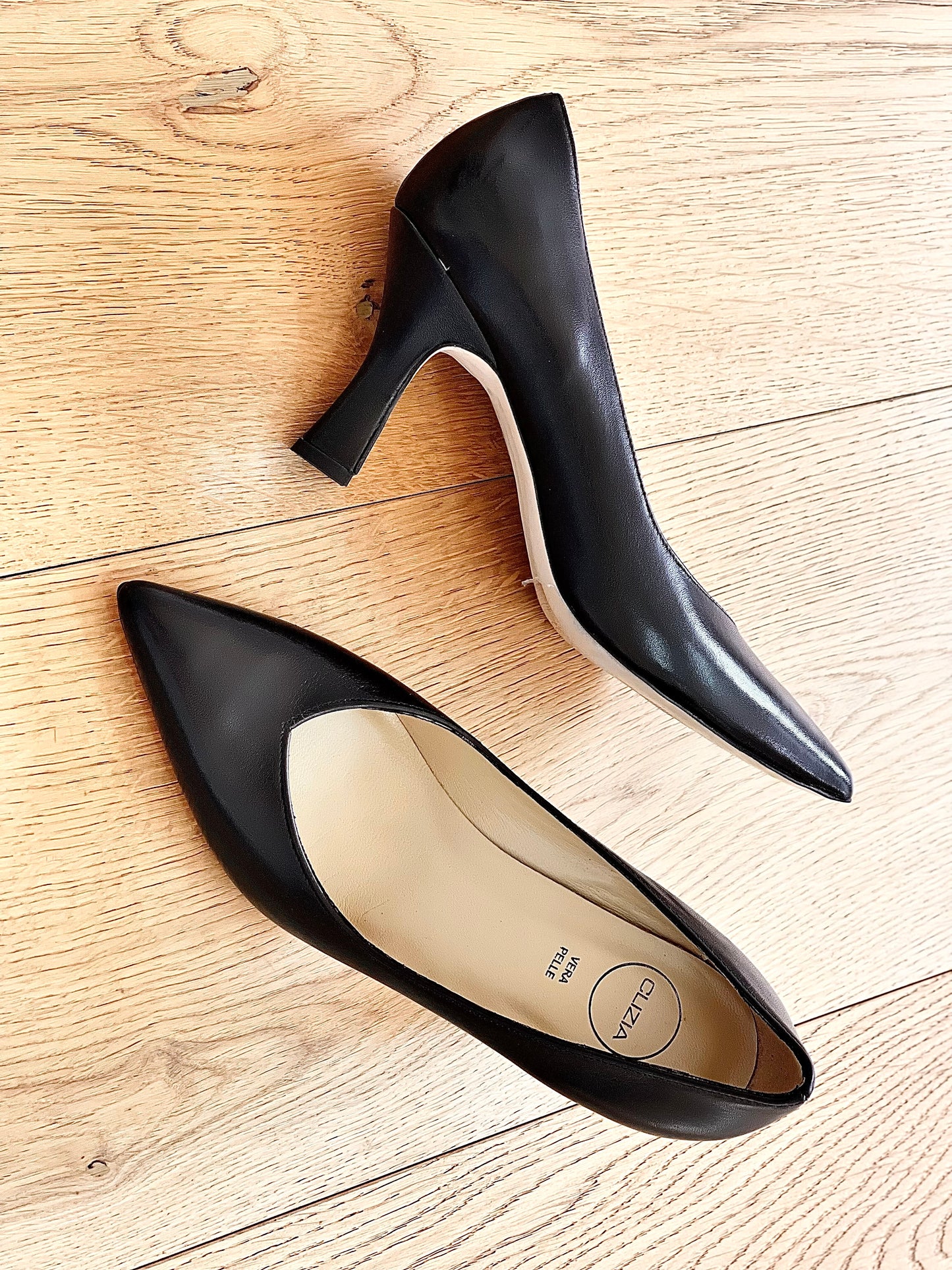 AMALIA LEATHER BLACK