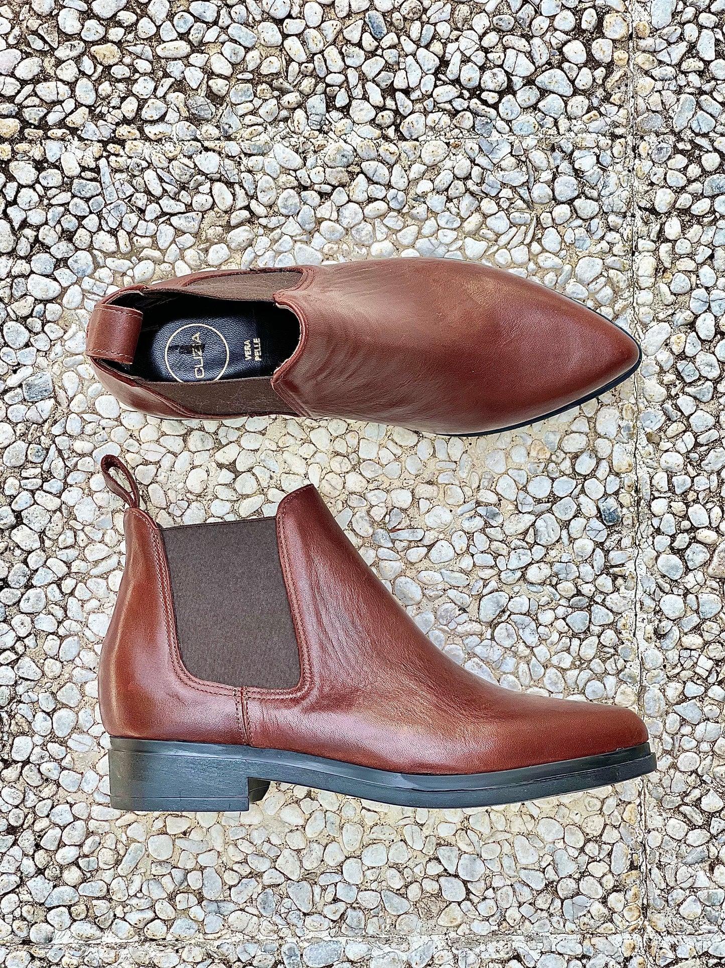 GRESIA LEATHER BROWN