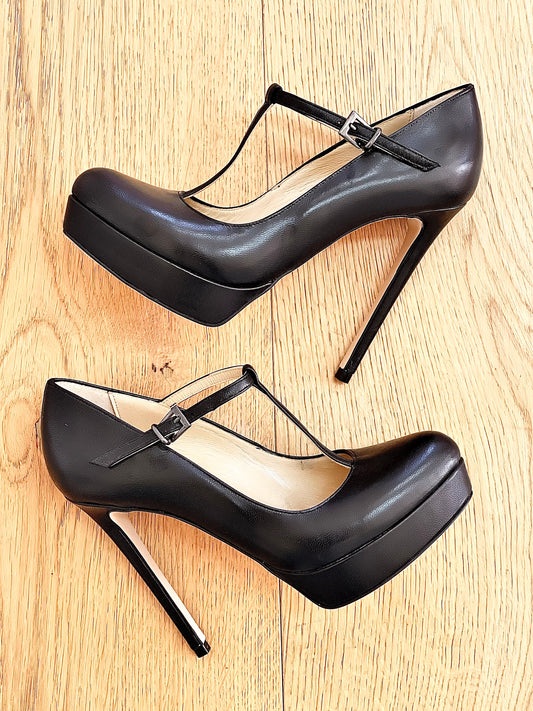 FERNANDA LEATHER BLACK