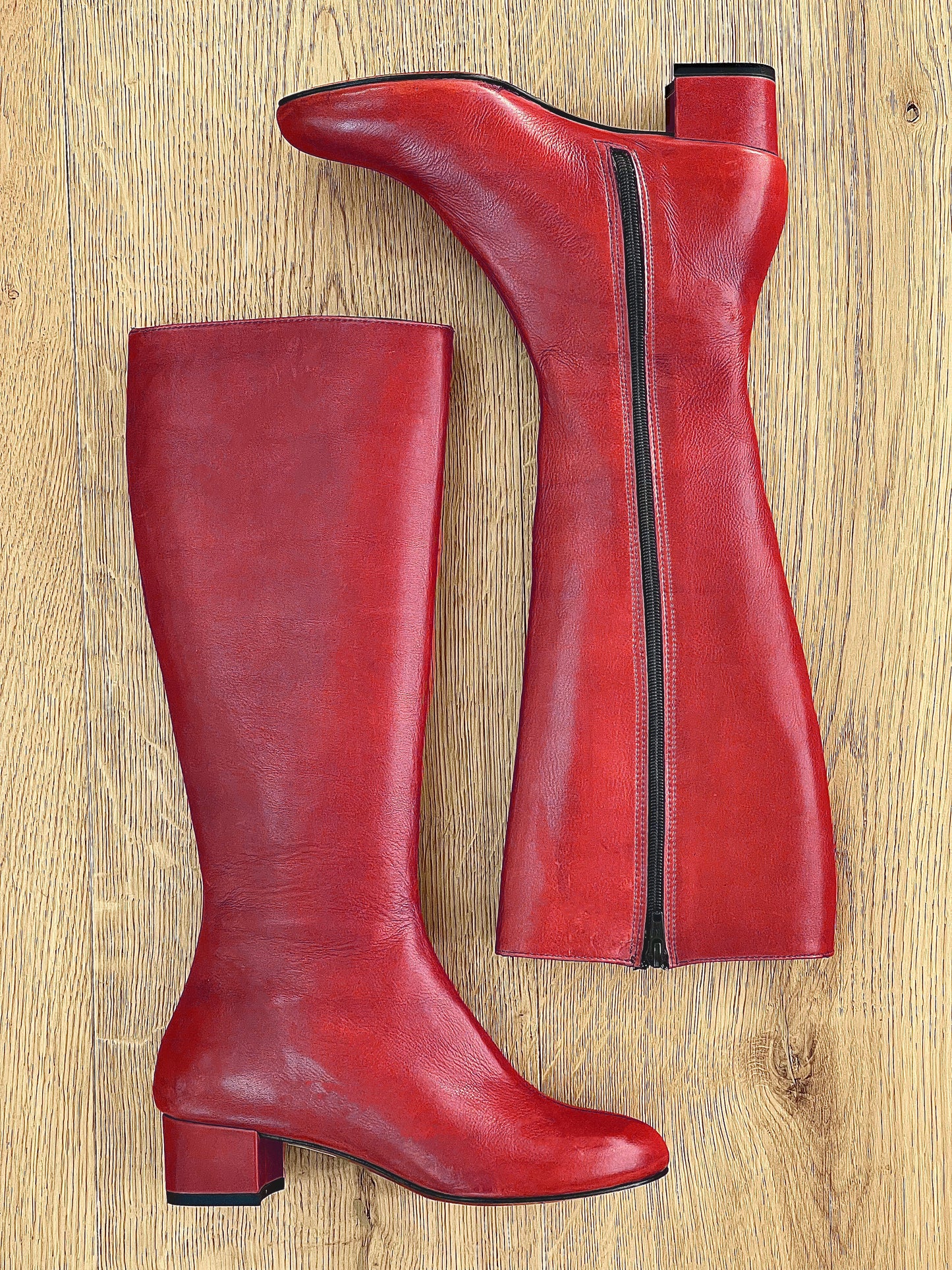 SIERRA LEATHER RED