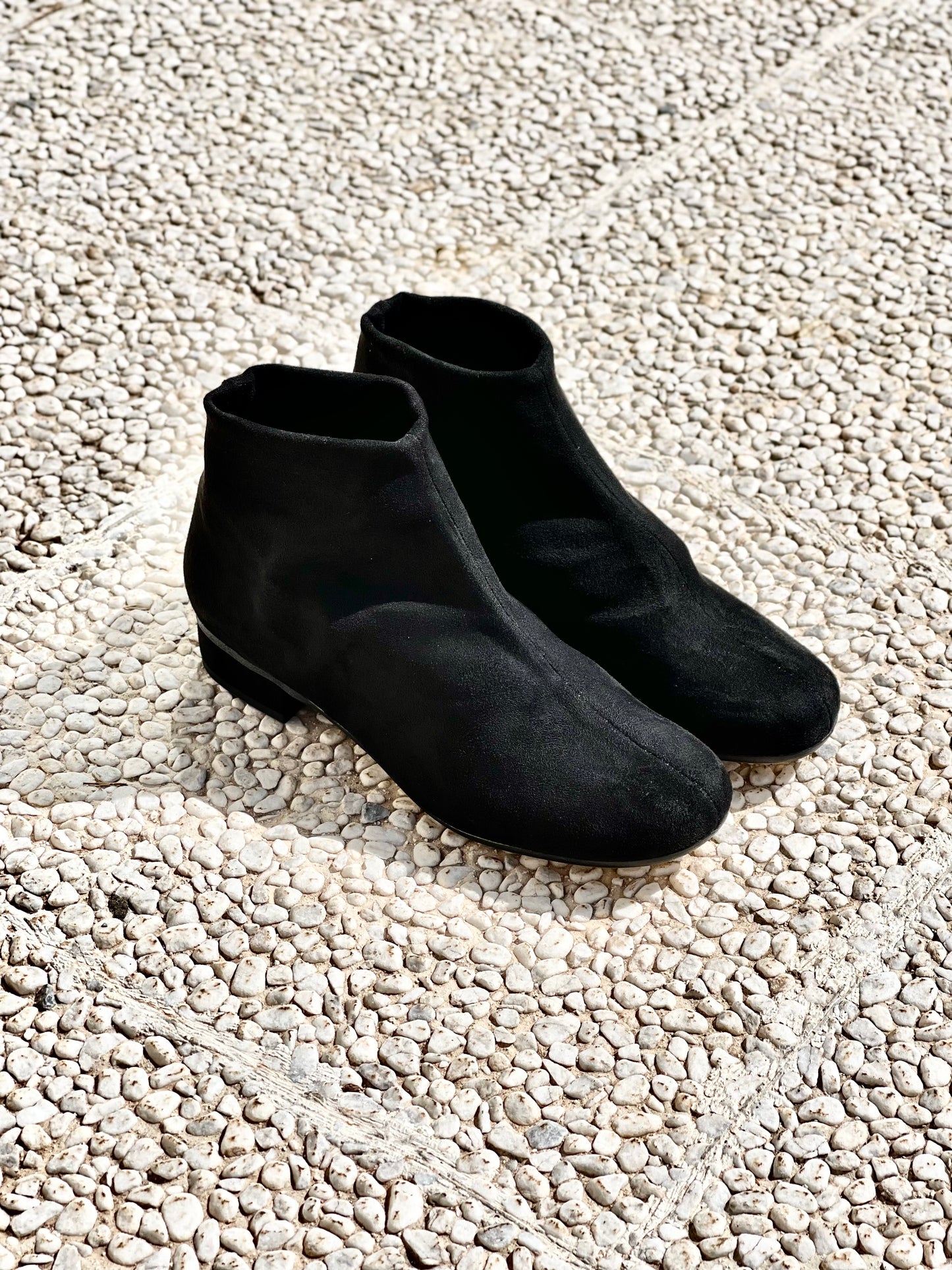 CALVIN BLACK SUEDE