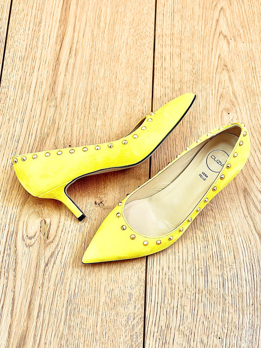 LUANA YELLOW SUEDE