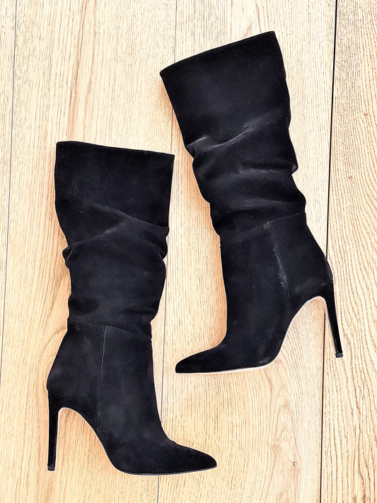 BLACK SUEDE ARZU