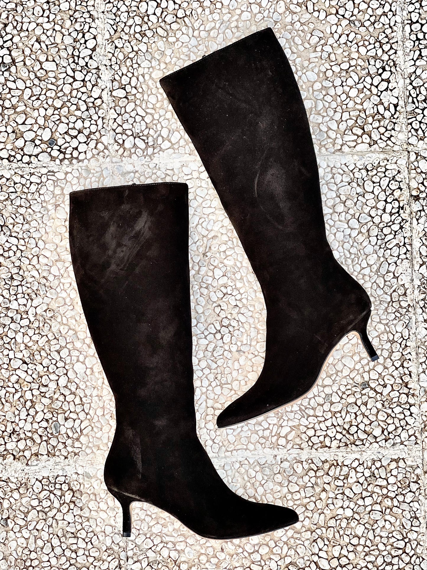 CANDY BLACK SUEDE