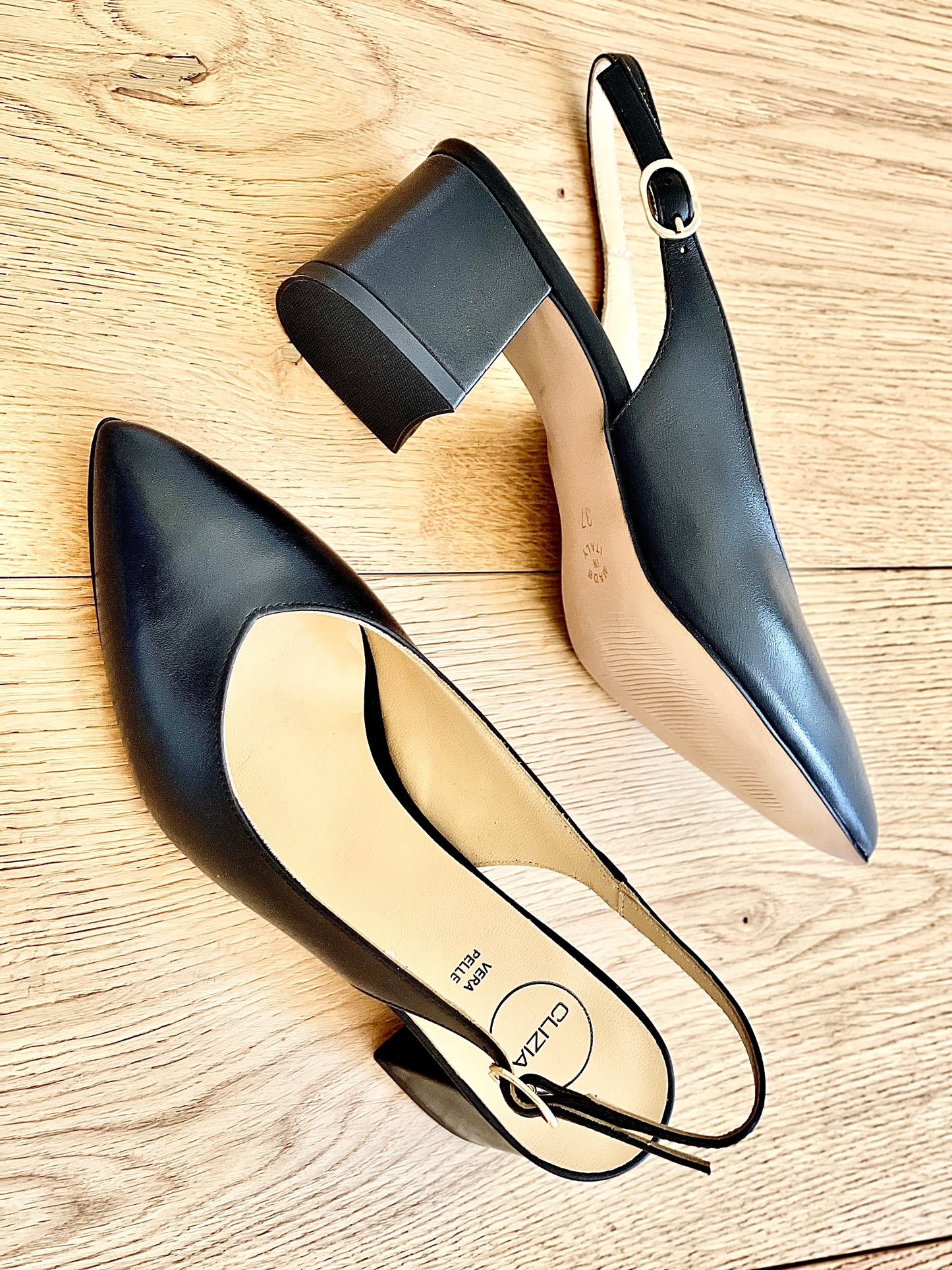 OLGA LEATHER BLACK