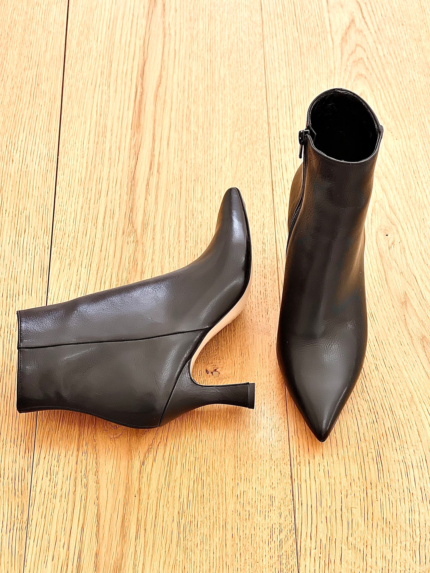 KAORI LEATHER BLACK