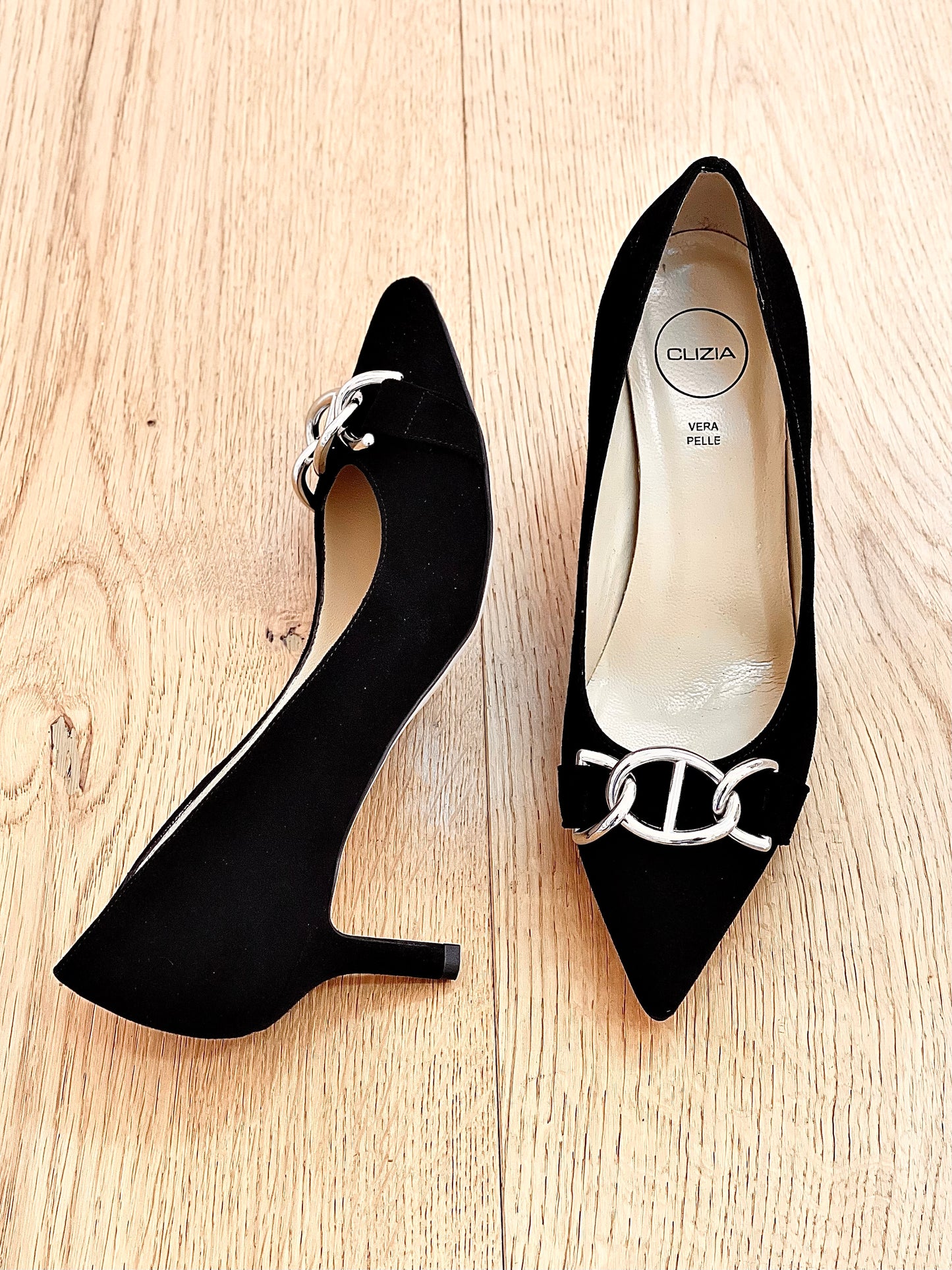 NADIA BLACK SUEDE