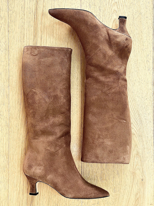 COGNAC SUEDE MAGELLAN