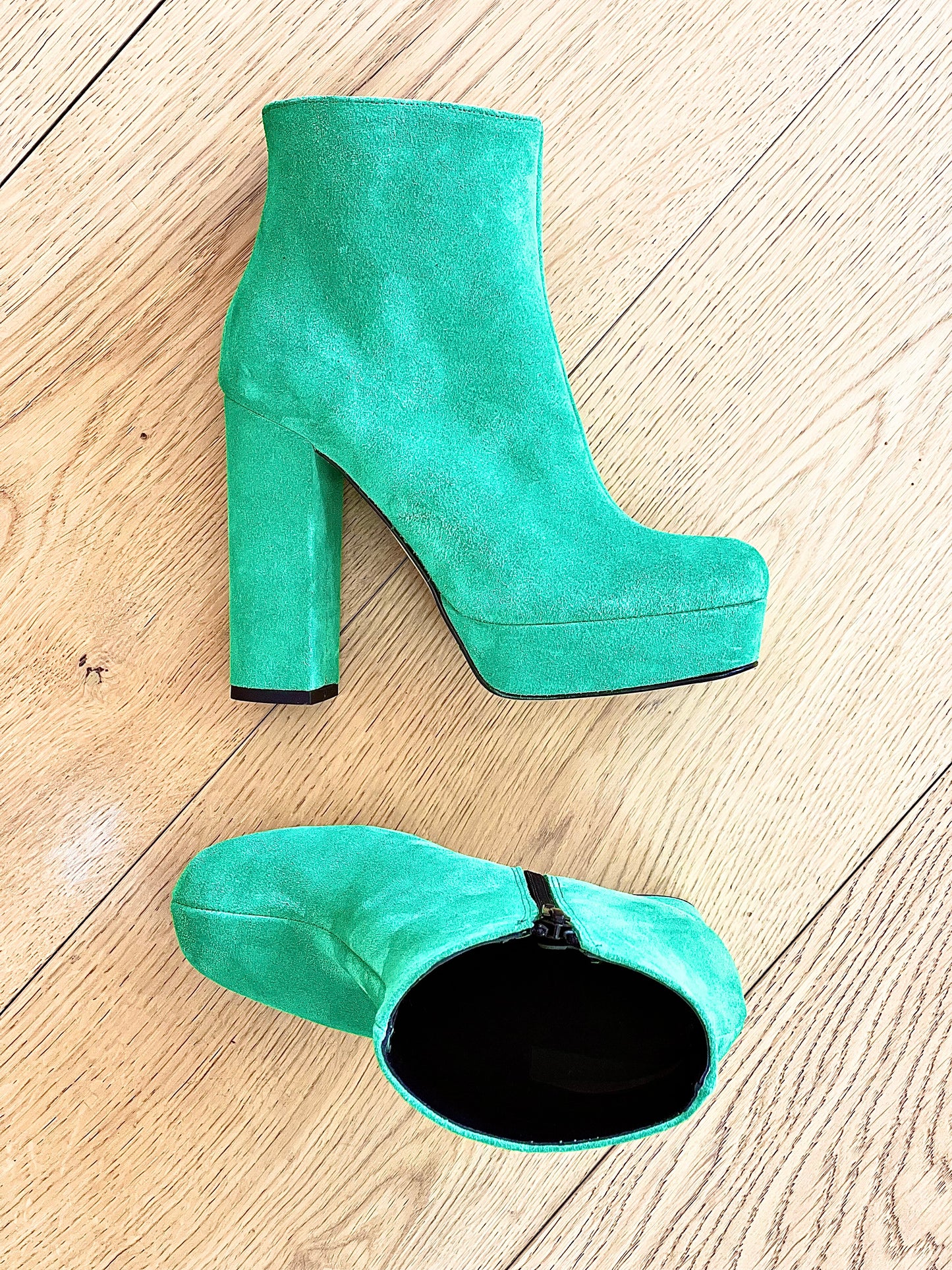 DETROIT SUEDE GREEN