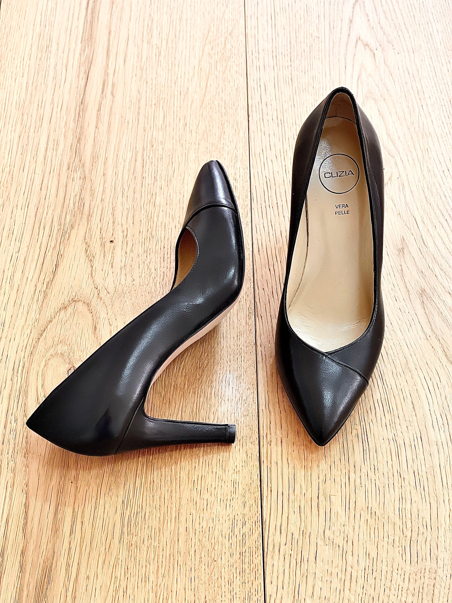 MILENA LEATHER BLACK