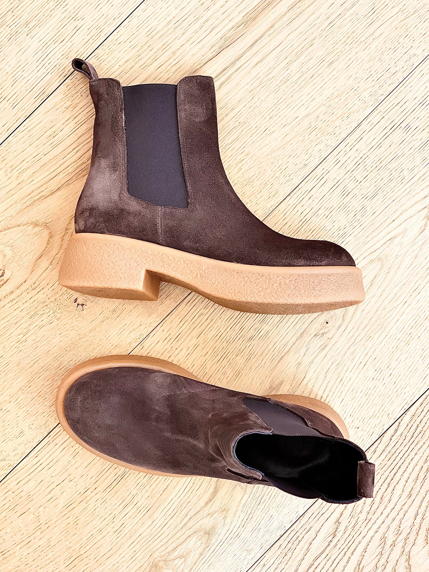 BROWN SUEDE NIZZA