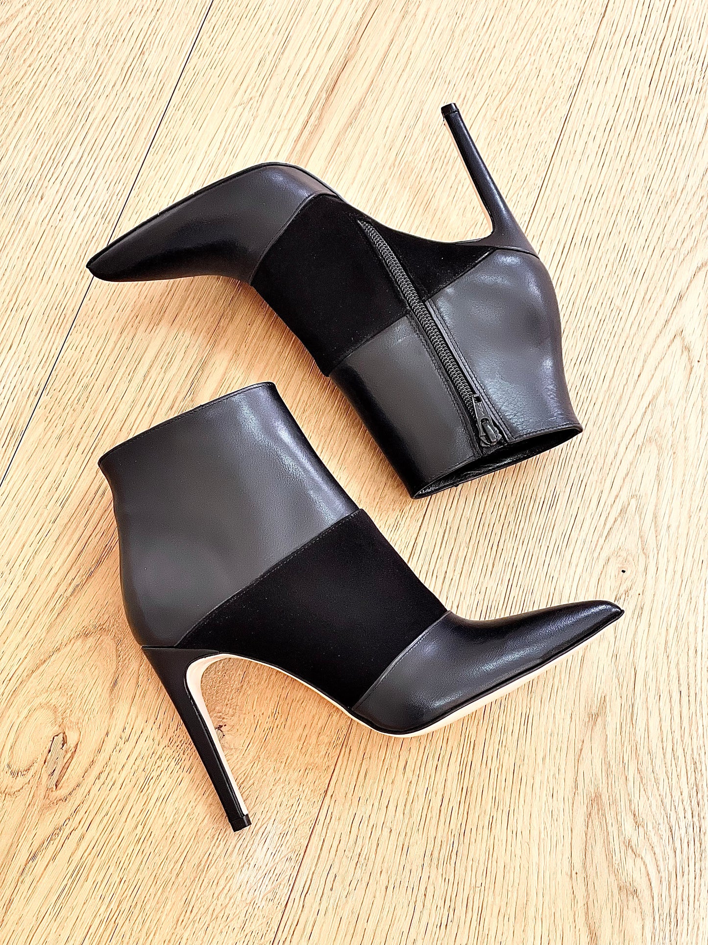TOYA LEATHER BLACK