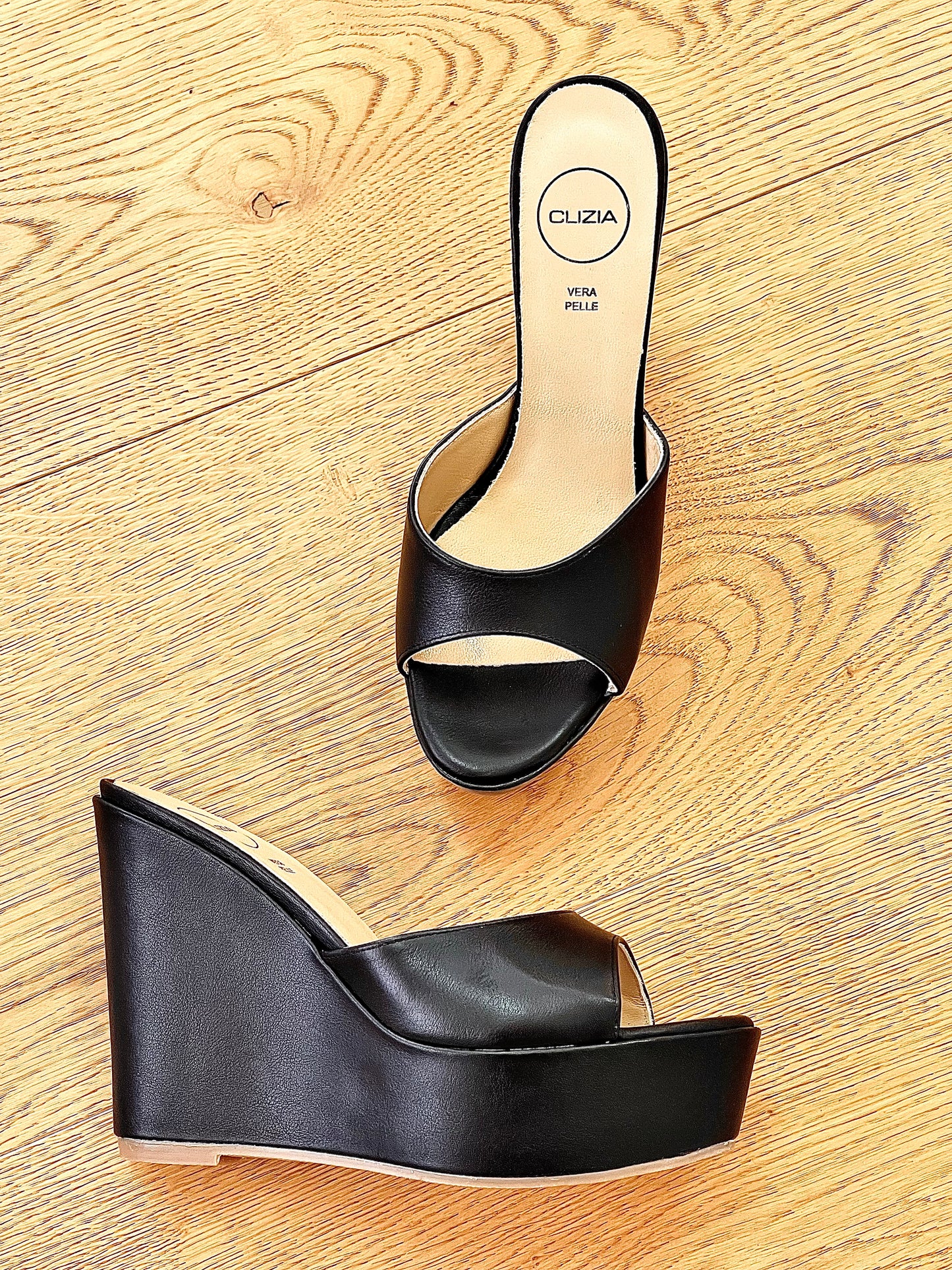 ALLISON LEATHER BLACK
