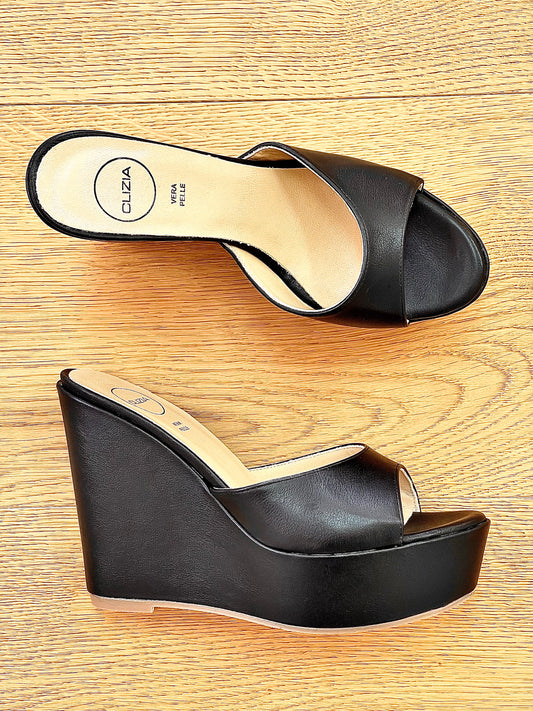 ALLISON LEATHER BLACK