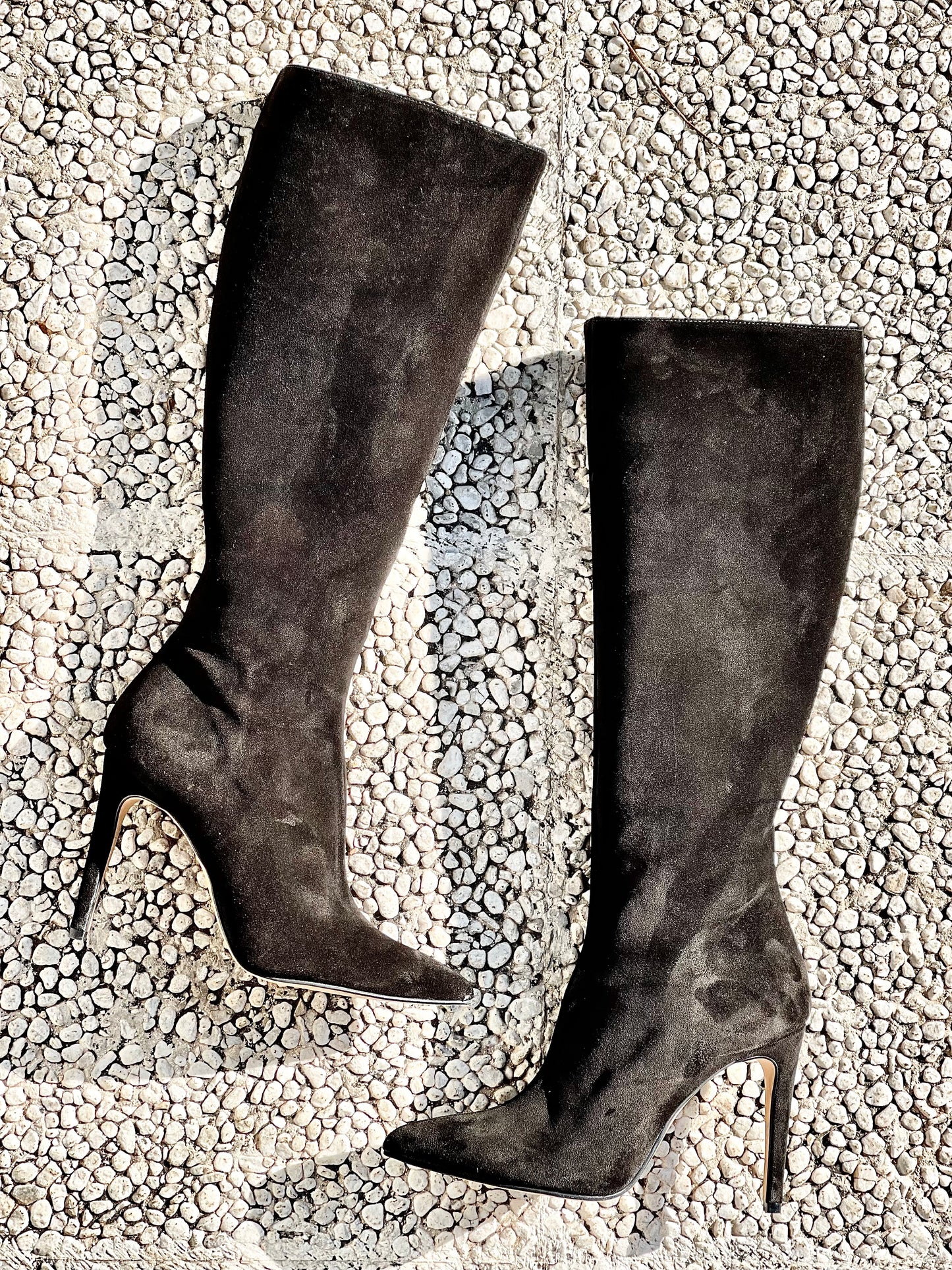 KELLY BLACK SUEDE