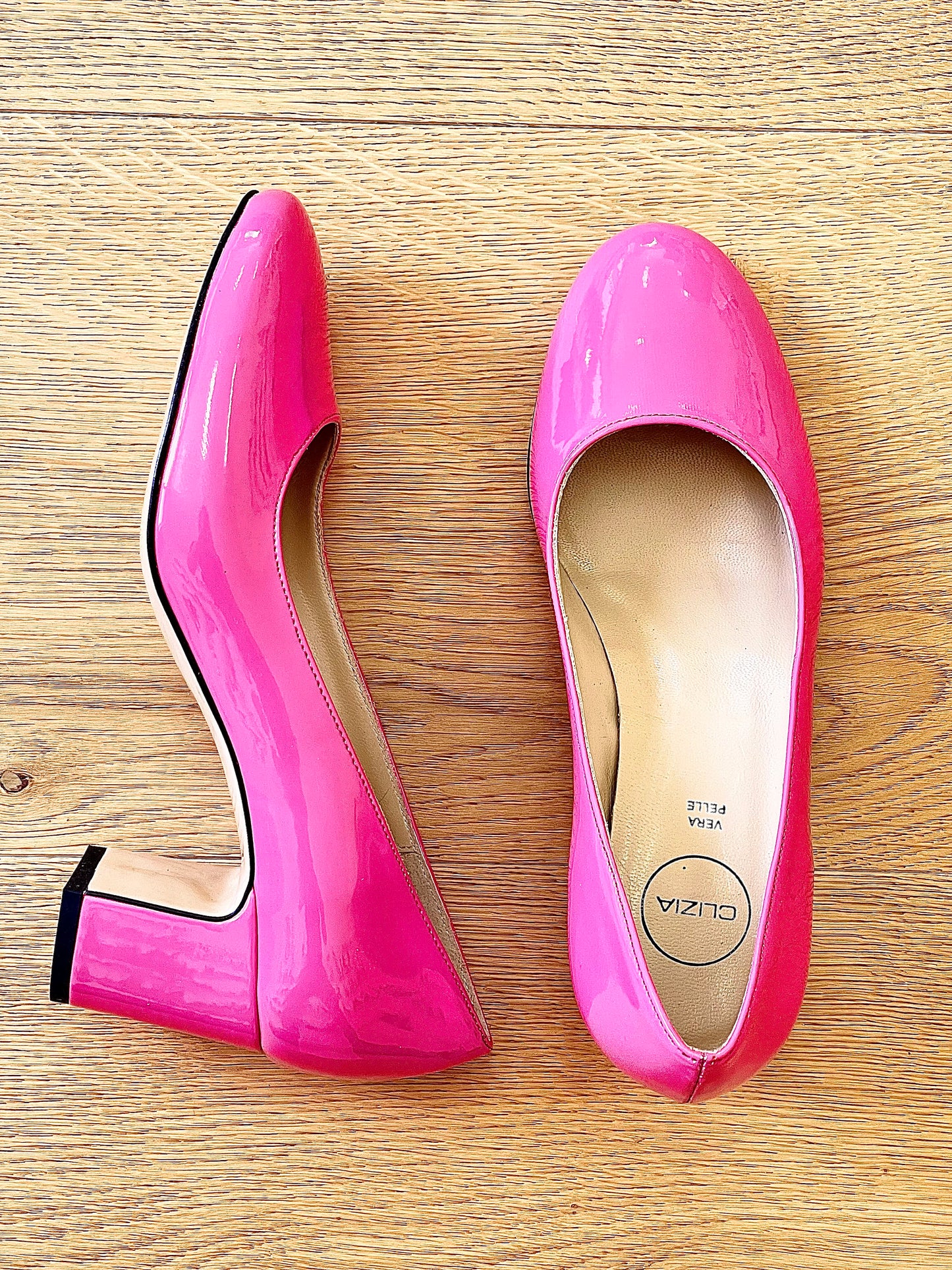 LIVIA FUCHSIA PATENT LEATHER
