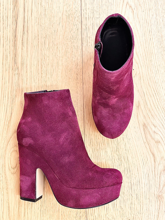 TURAN BURGUNDY SUEDE