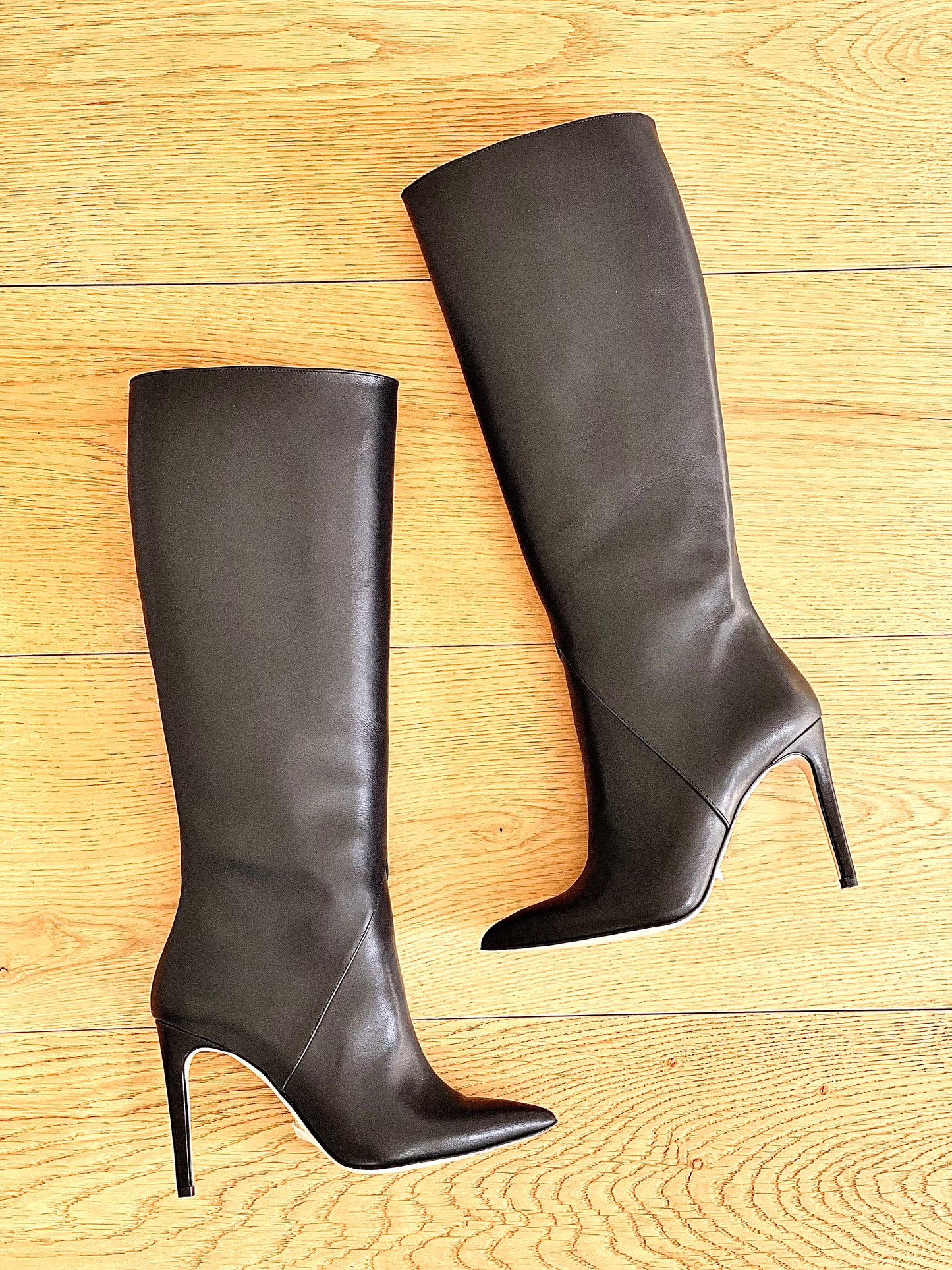 NAJWA LEATHER BLACK