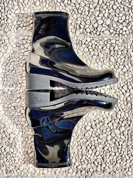 HECTOR BLACK PATENT LEATHER