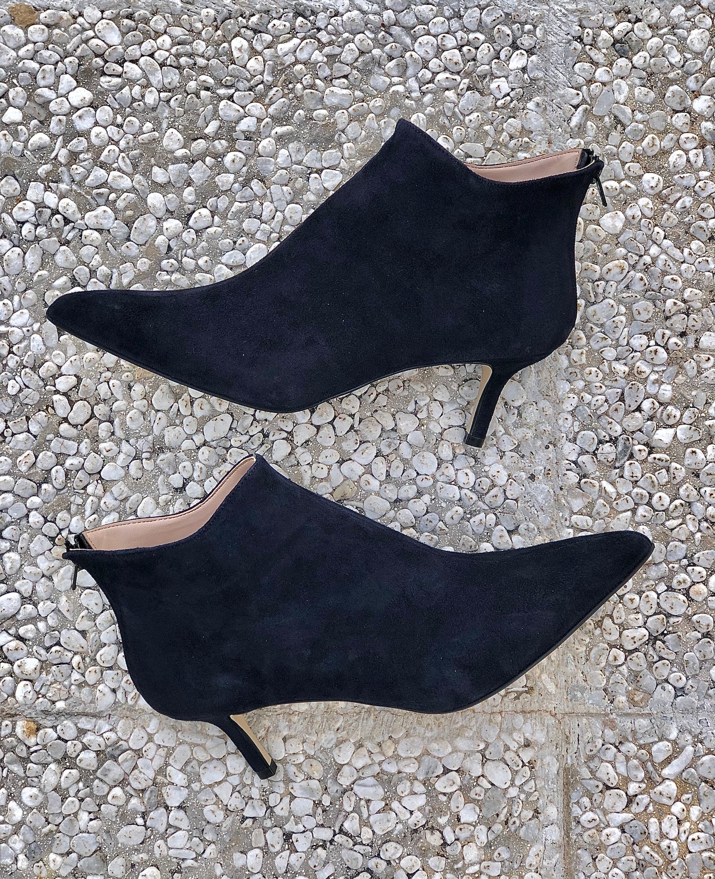 GHITA BLUE SUEDE