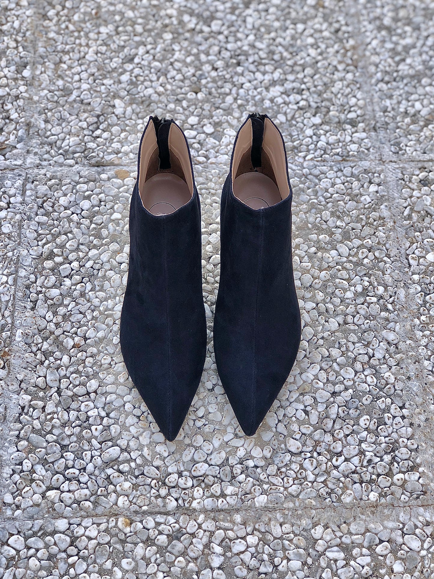 GHITA BLUE SUEDE