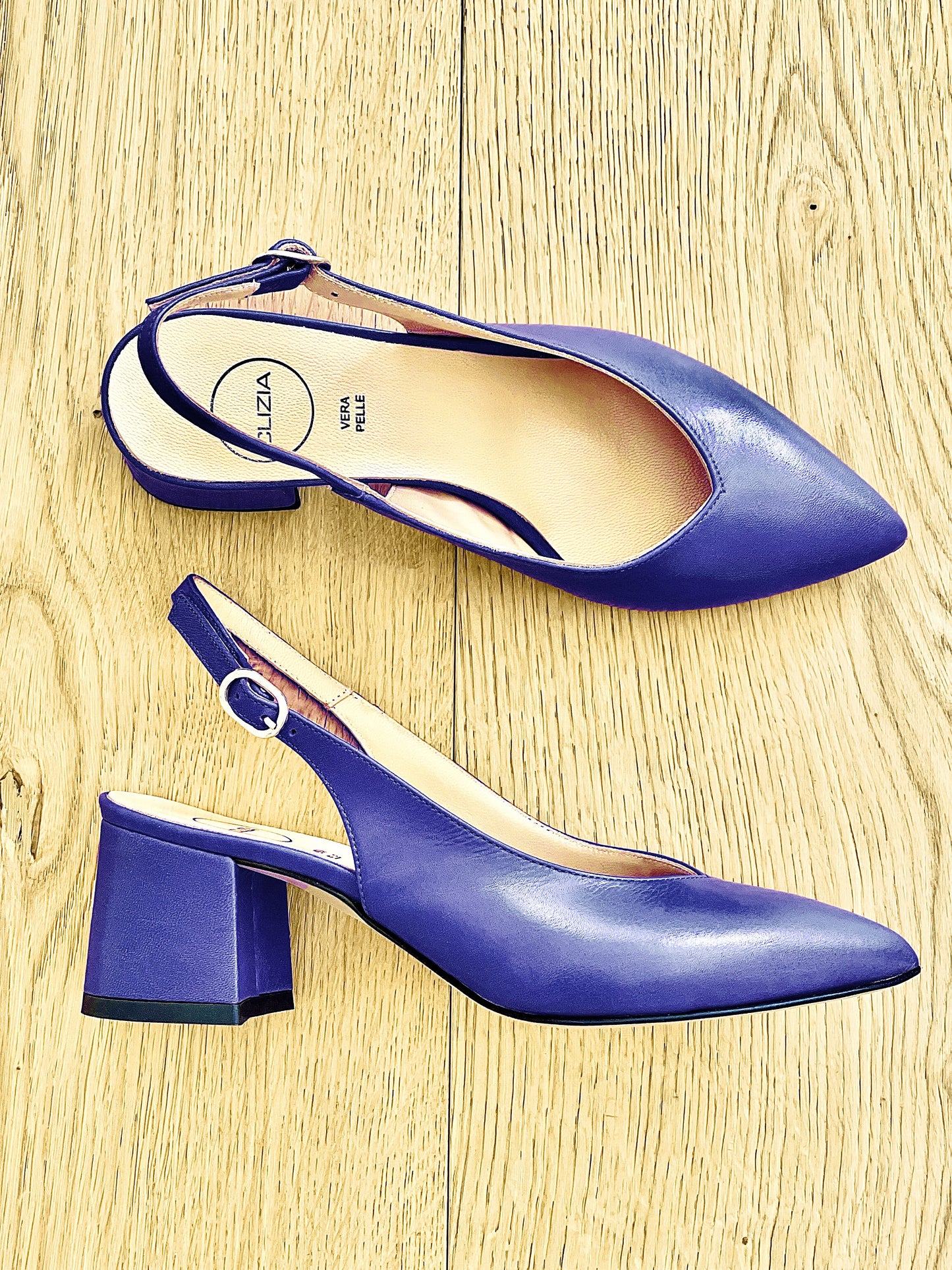 OLGA BLUE LEATHER