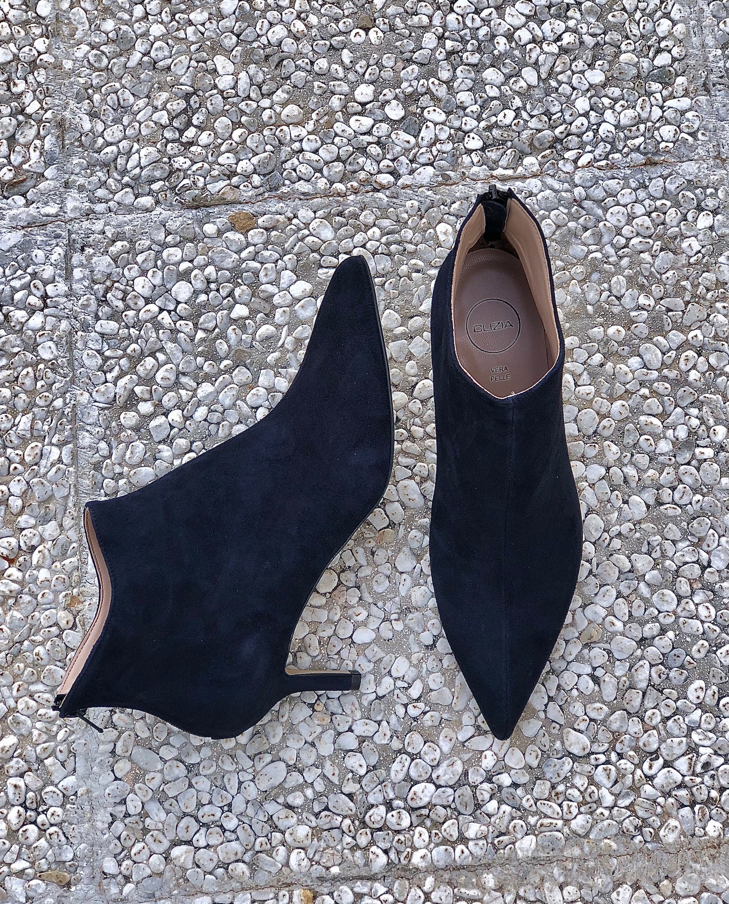 GHITA BLUE SUEDE