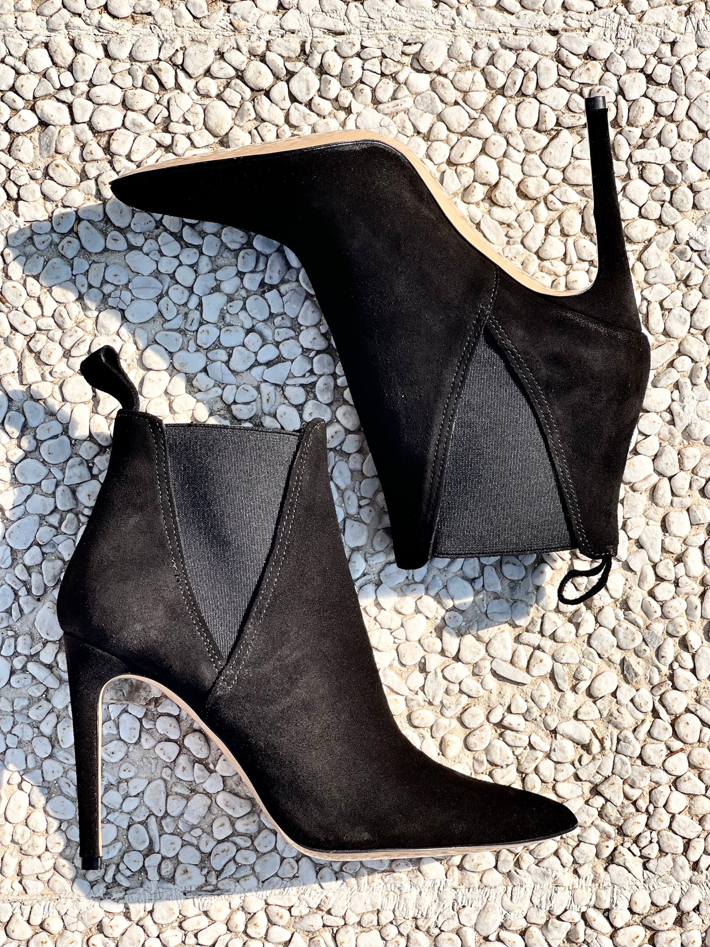 GRETA BLACK SUEDE