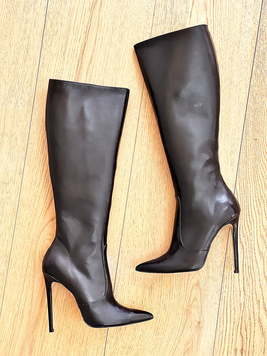 GREGOR LEATHER BLACK