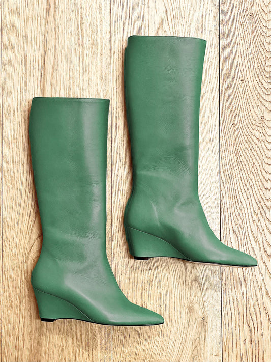 SYDNEY GREEN LEATHER