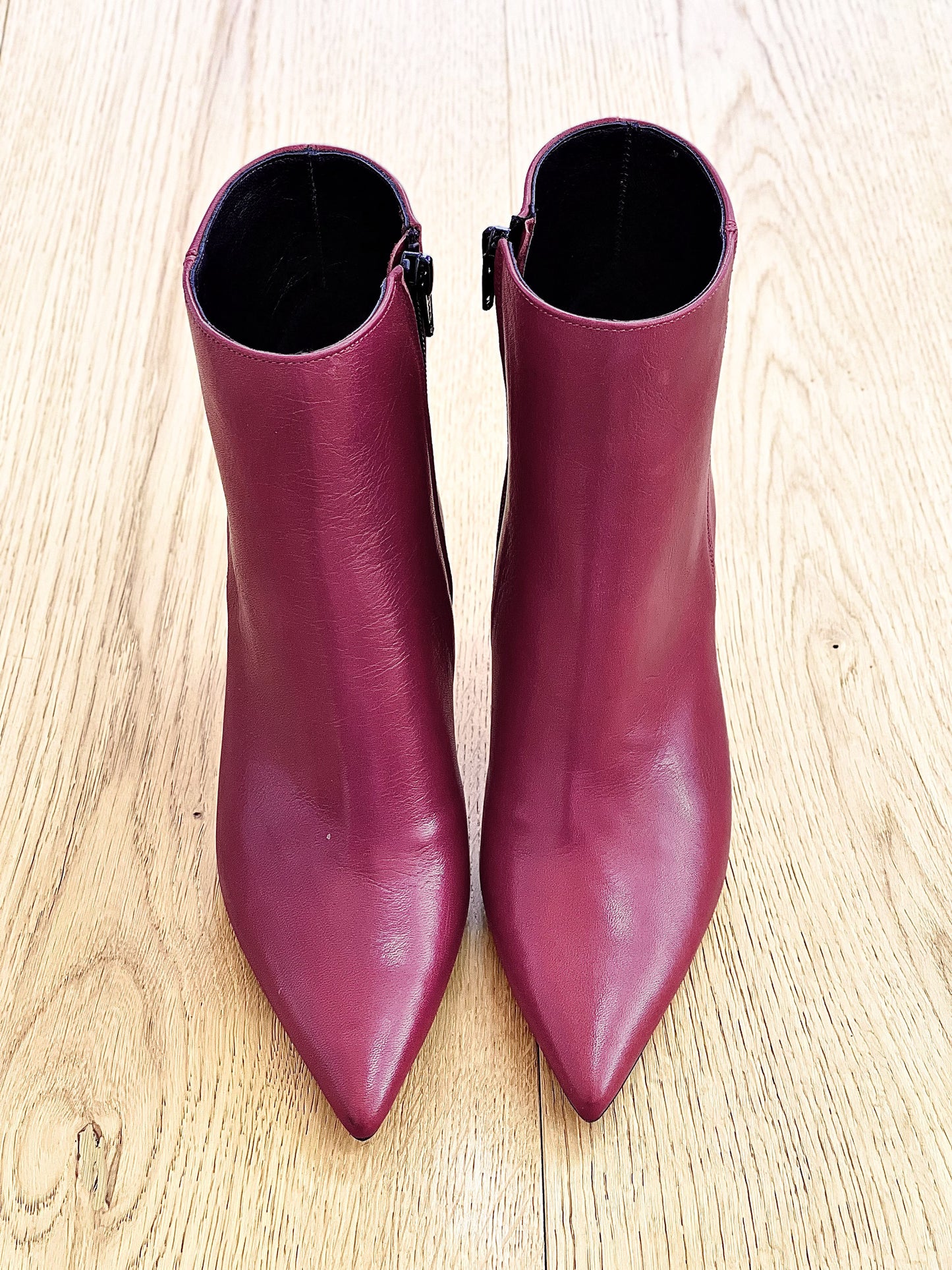BURGUNDY LEATHER KAORI