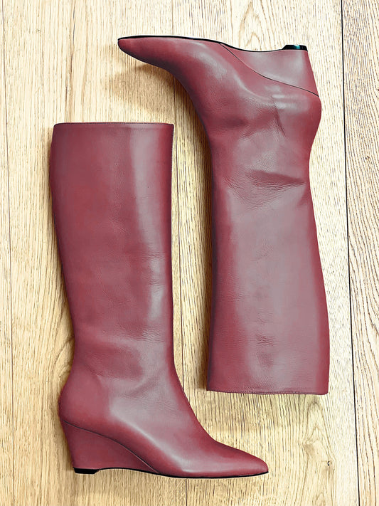 BURGUNDY LEATHER SYDNEY