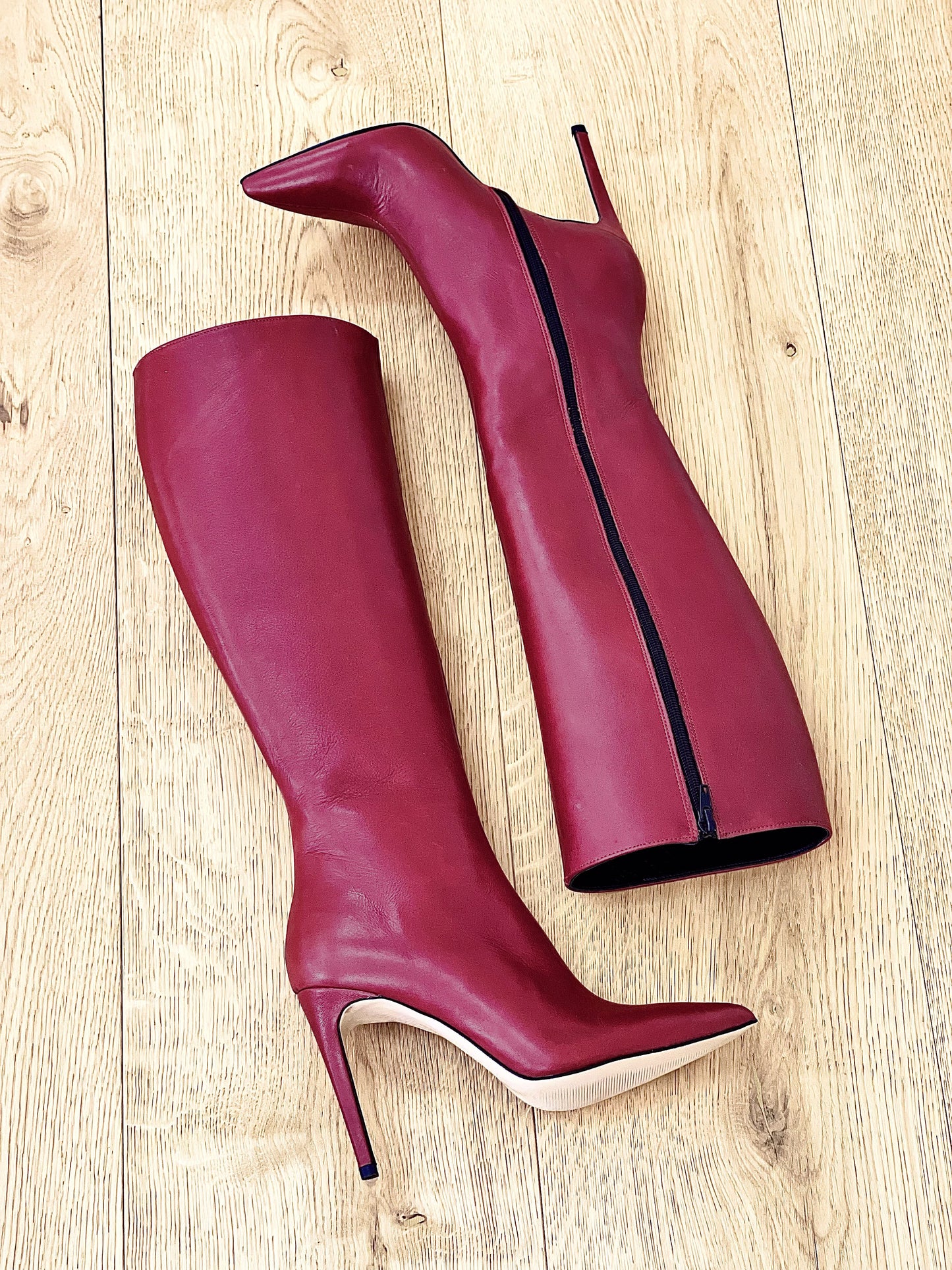 BURGUNDY LEATHER KELLY