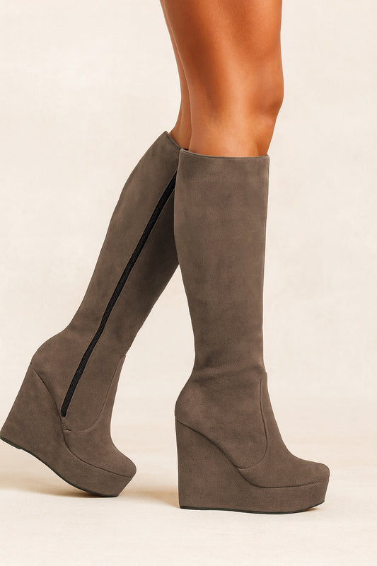 SAM CAMOSCIO TAUPE