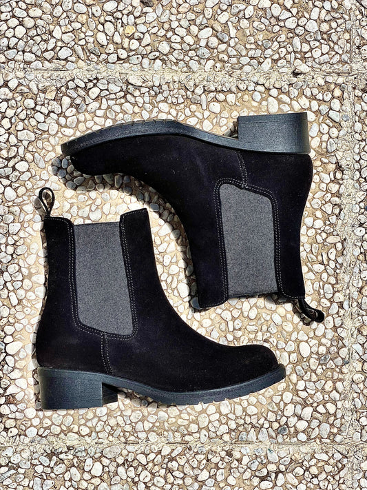 TED SCAMOSCIATO NEGRO