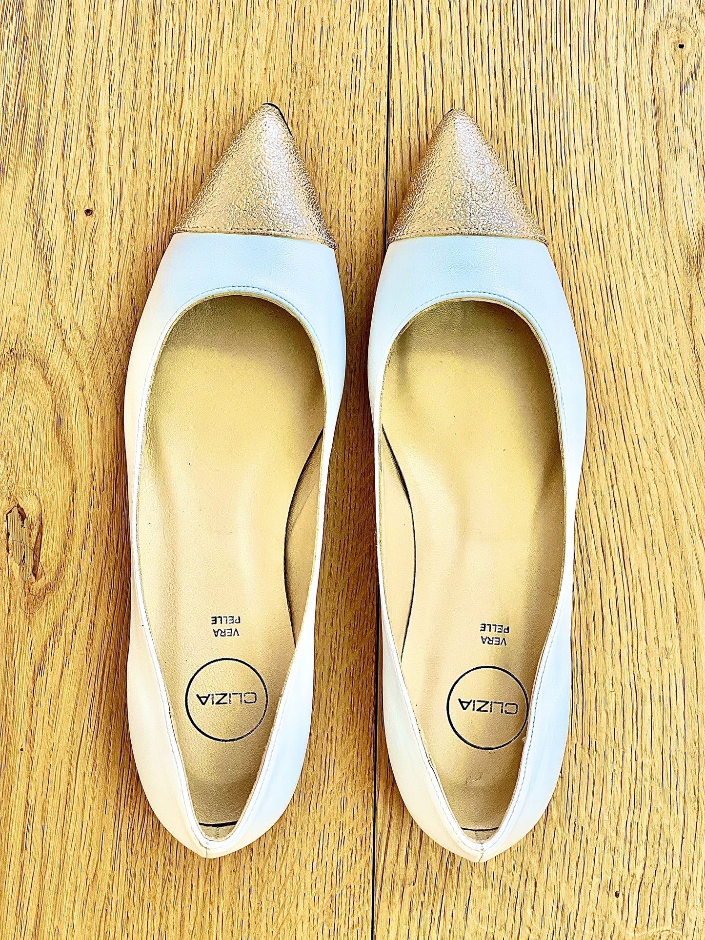 PIN BLANCO/ORO