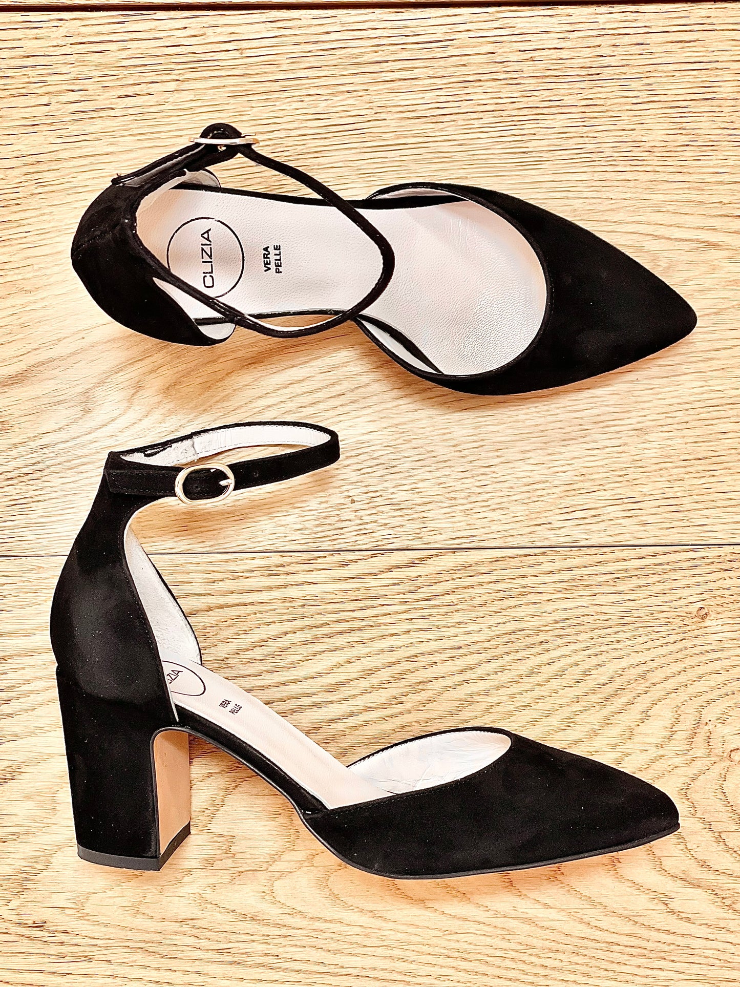 CARMEN BLACK SUEDE