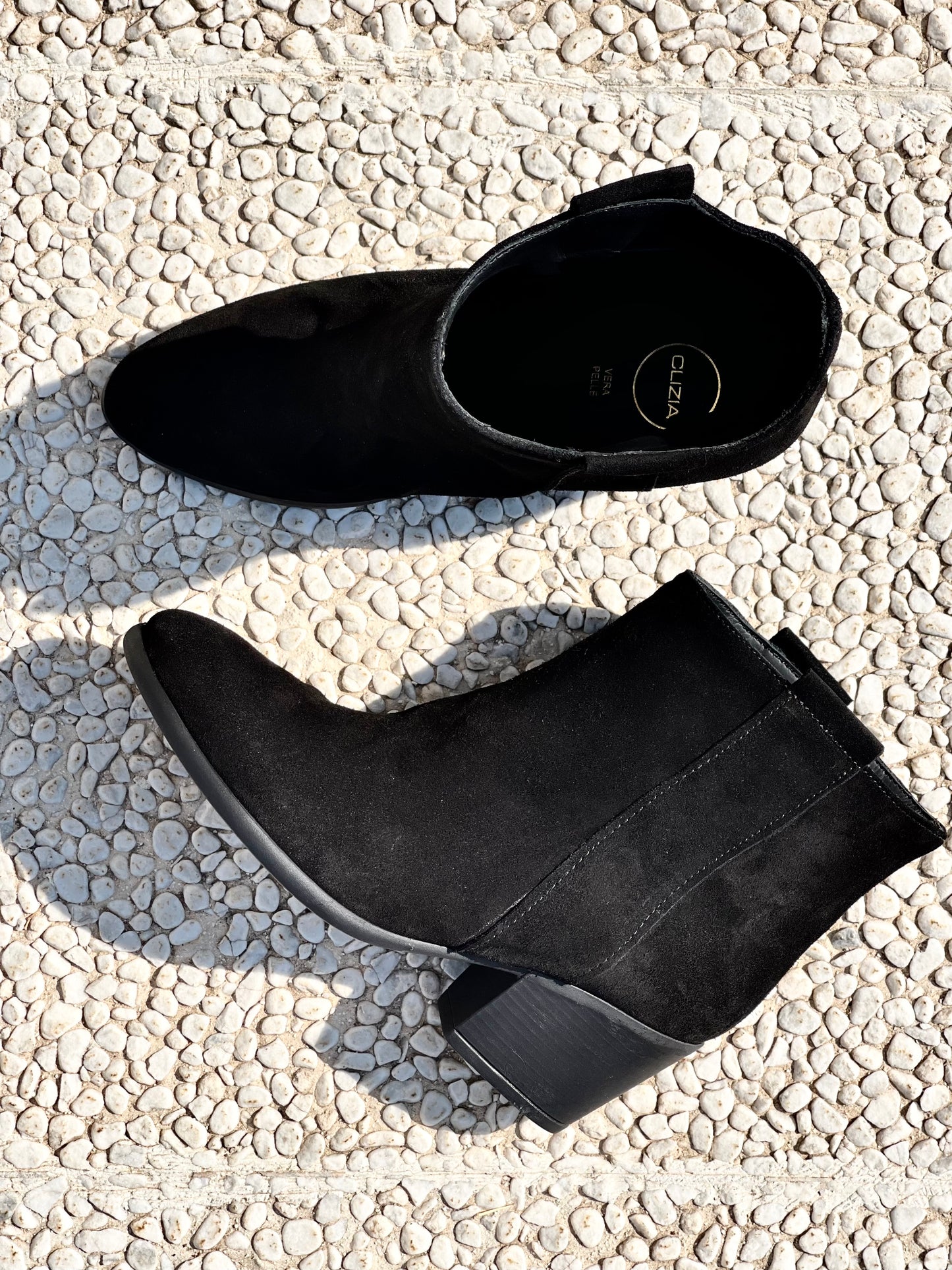TESSA BLACK SUEDE