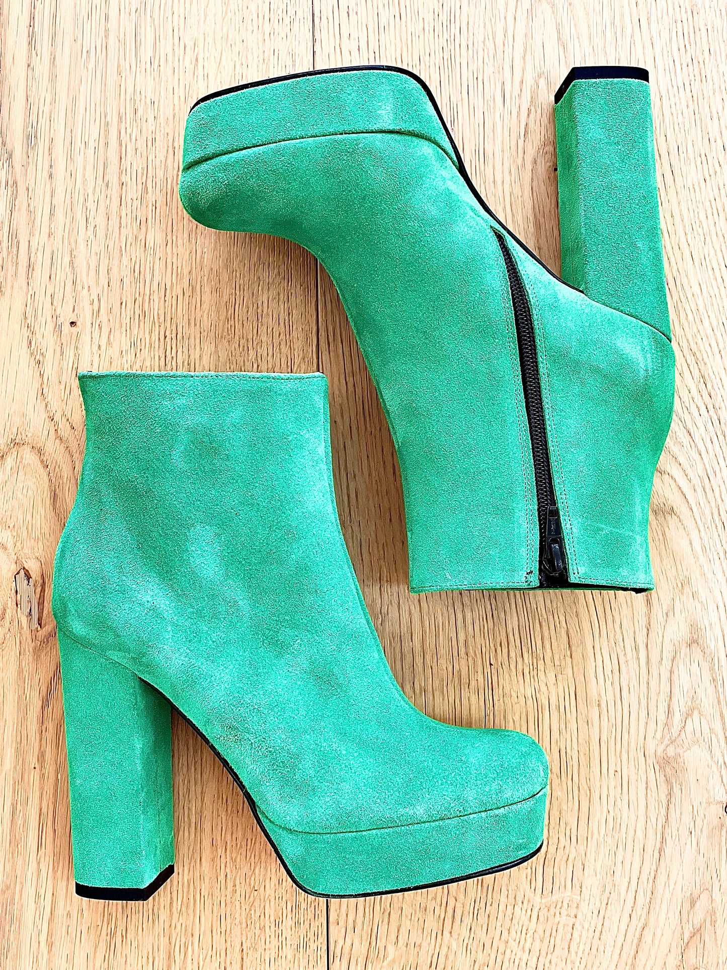 DETROIT SUEDE GREEN