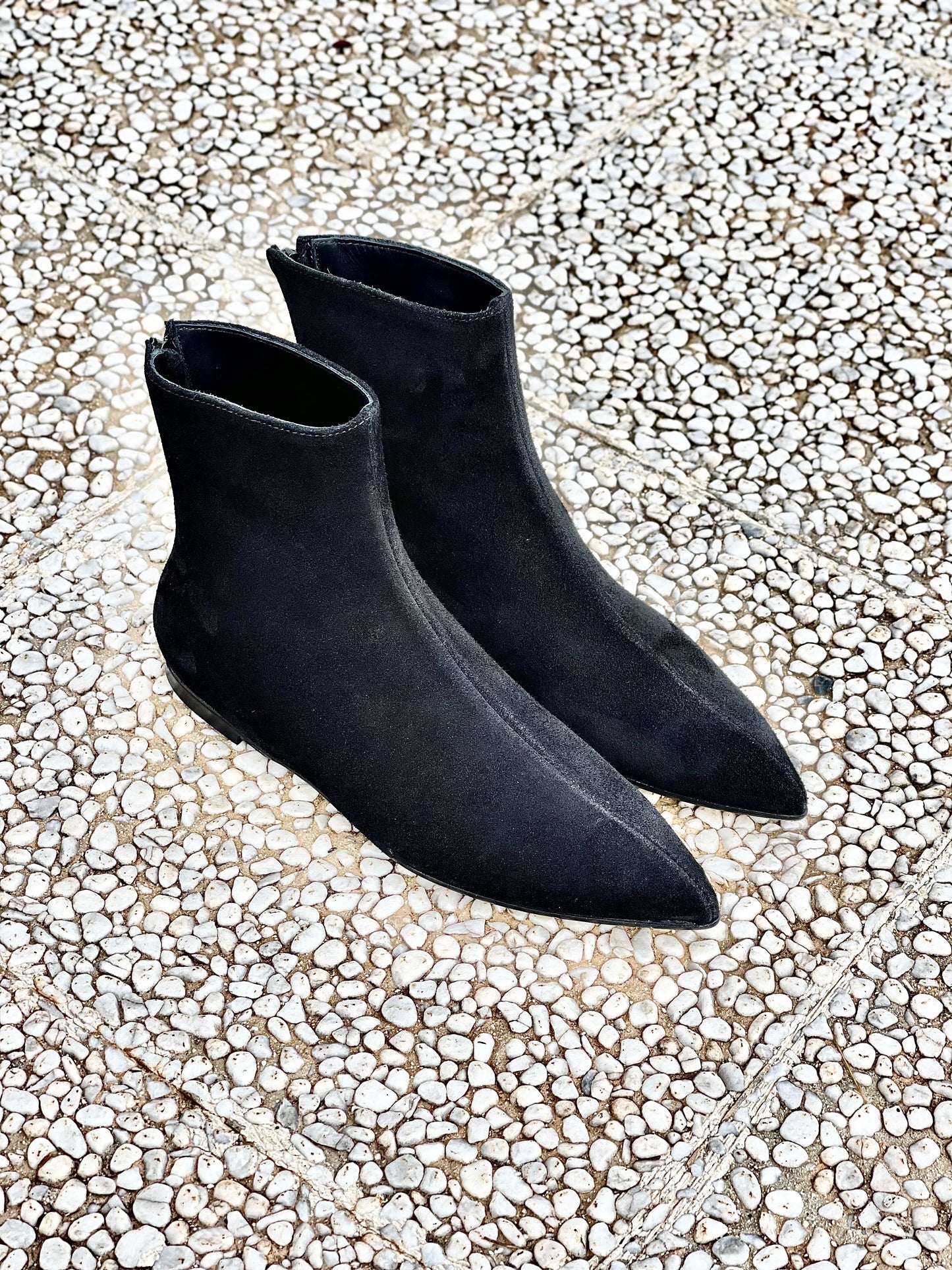 SINDEL BLACK SUEDE