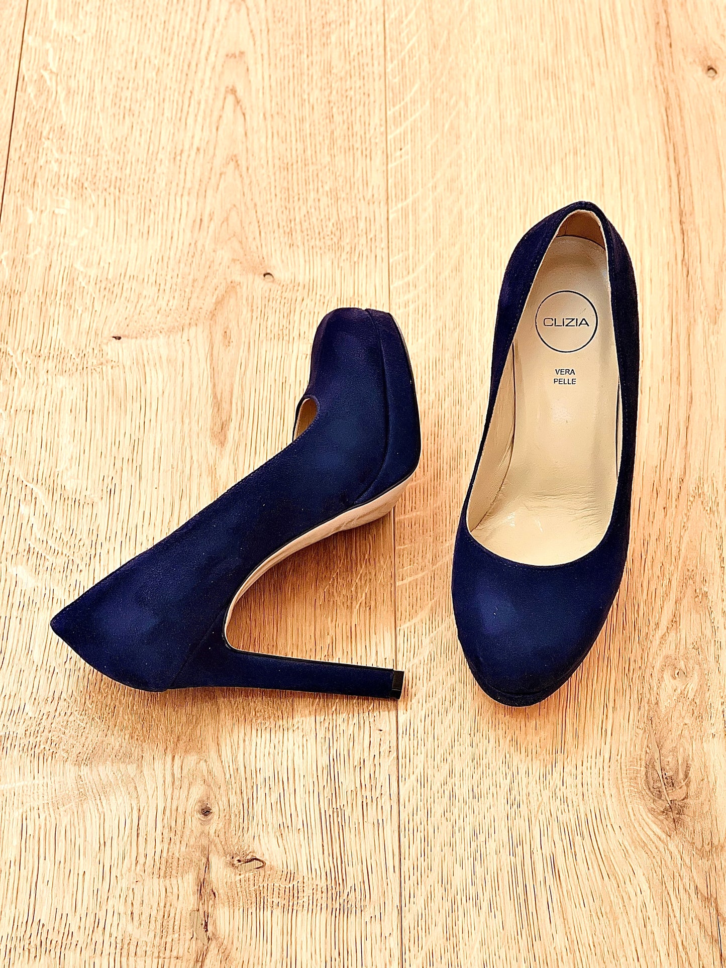 ANNA SUEDE BLUE